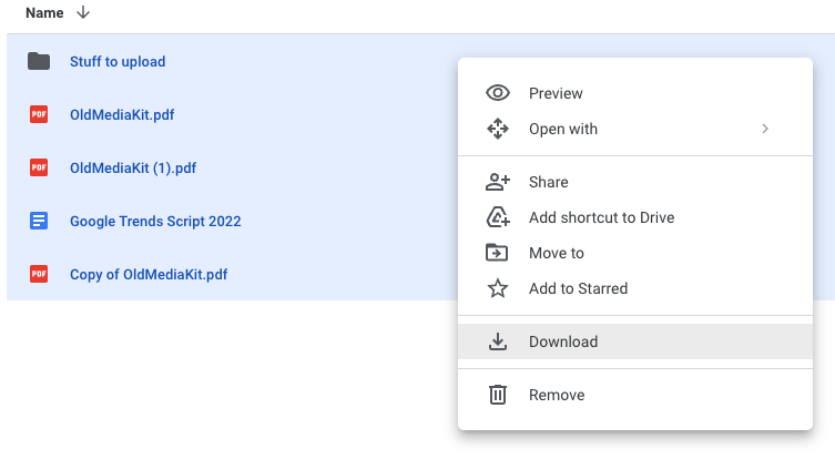 How to Download All Files From Google Drive: Downloading Files in Google Drive