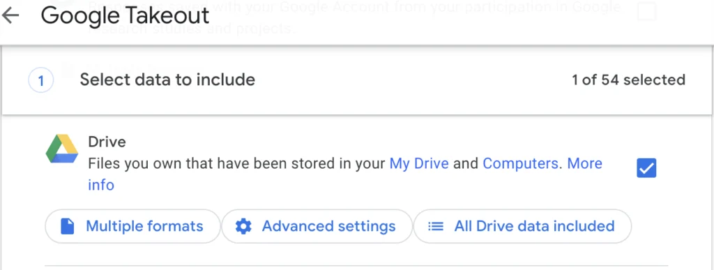 How to Download All Files From Google Drive in Google Takeout