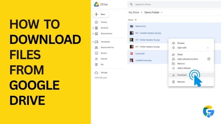 How to Download Files from Google Drive