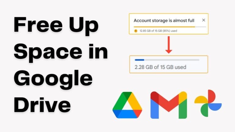 How to Free Up Space in Google Drive