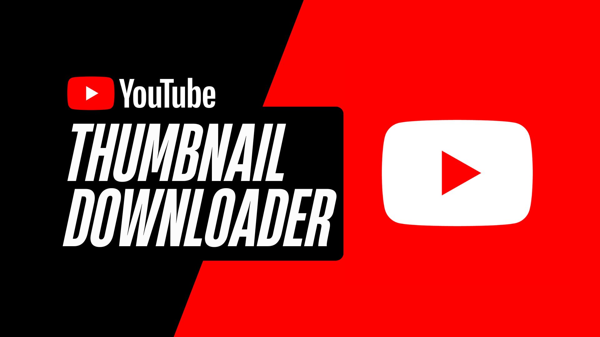 YouTube Thumbnail Downloader