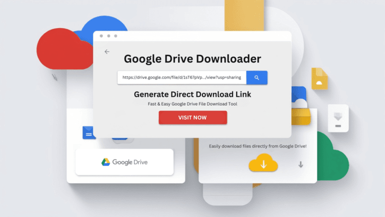 Google Drive Downloader | Free Google Drive Direct Link Generator [2025]